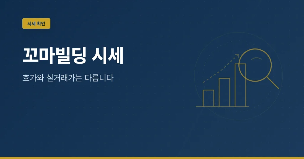 꼬마빌딩 시세 대표 이미지
